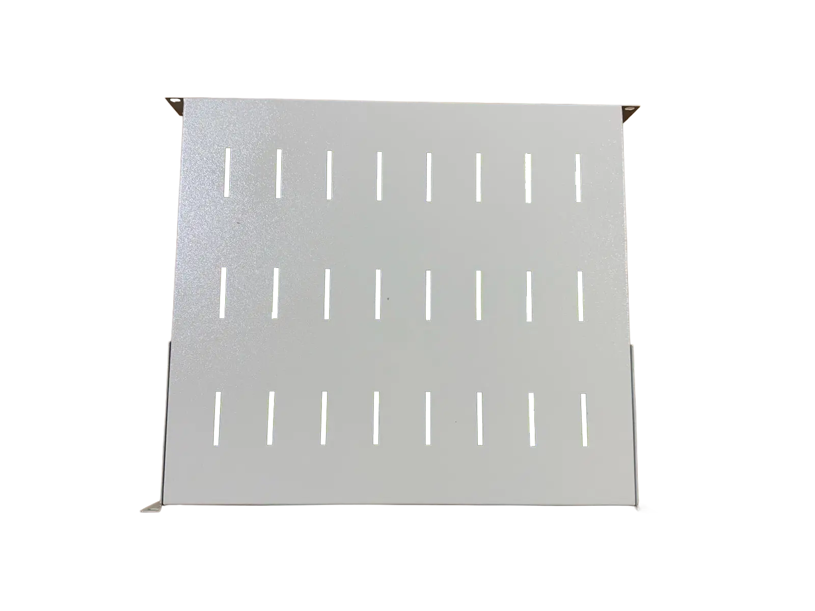 Estante fijo para rack de servidores de 1U - Estante ventilado para montaje en rack para redes de 19 pulgadas, racks de centros de datos y gabinetes para salas de servidores de TI | 400 mm de profundidad