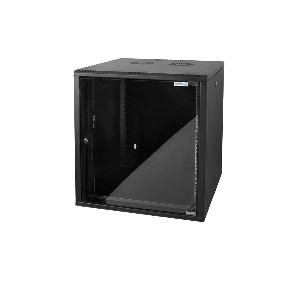 Secuview Server Rack Cabinet 12U Wall Mount Server Rack Cabinet - IT Network Enclosure
