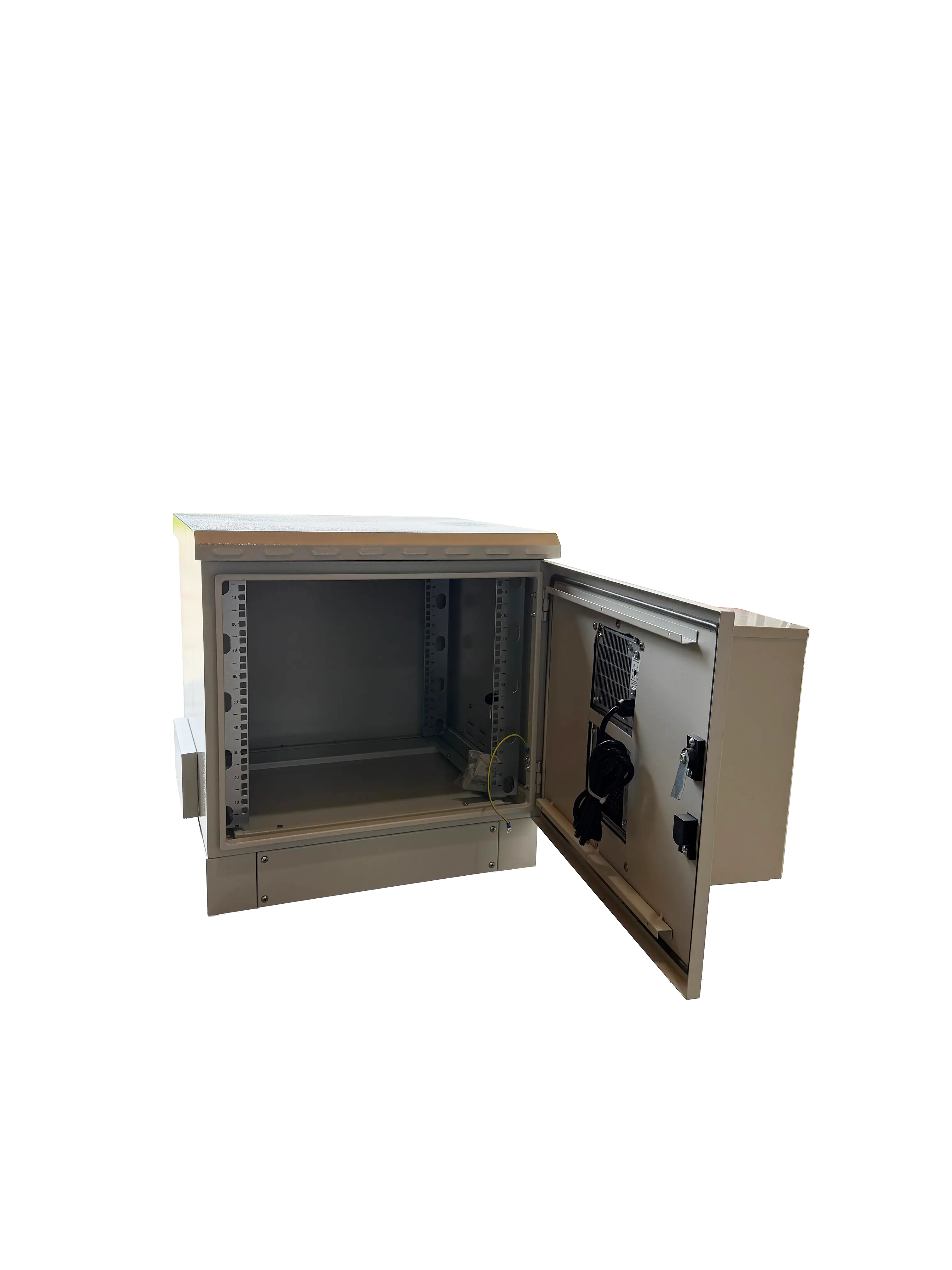 STV HC 9U450 9U outdoor wall mount network cabinet offers space-efficient outdoor IT storage.
