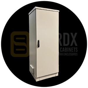 30U outdoor network cabinet size option in the STURDX enclosure lineup
