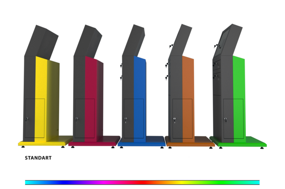 Mobile Computer Cabinet V2 | Industrial PC Cart